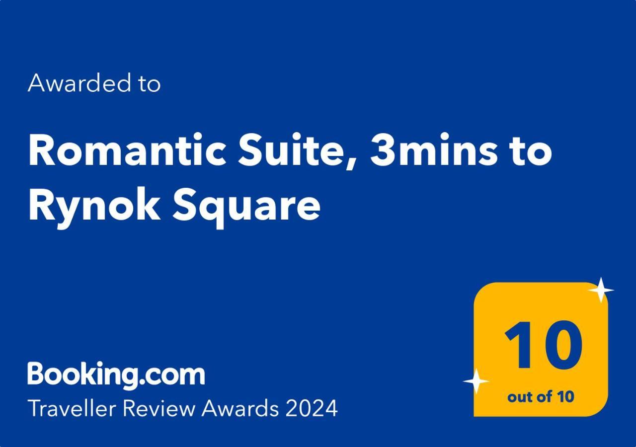 Romantic Suite, 3Mins To Rynok Square Lviv Buitenkant foto